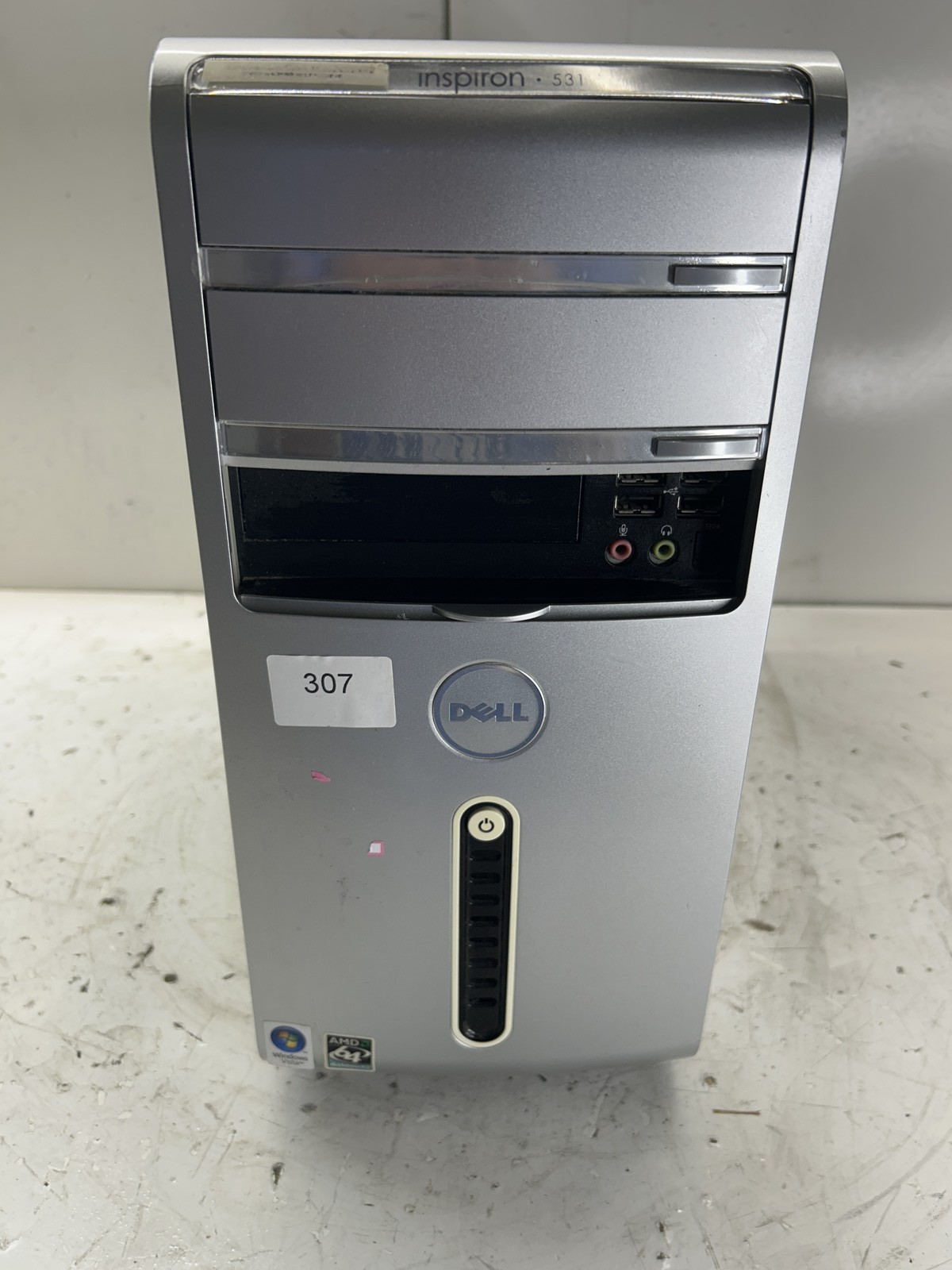 Dell Inspiron 531 AMD Athlon 64 X2 Dual Core 4400+ 2300MHz 2GB NO HDD