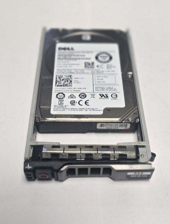 Dell 300GB 10K SAS 12Gb 2.5" HDD ST300MM0008 Caddy Wiped