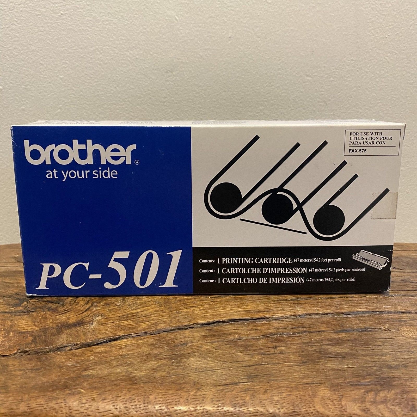 Brother PC-501 Fax Print Cartridge Genuine OEM Sealed New