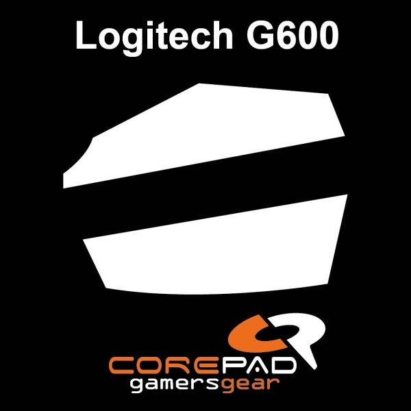 Corepad Skatez Logitech G600 Replacement Mouse Feet Hyperglides PTFE Teflon