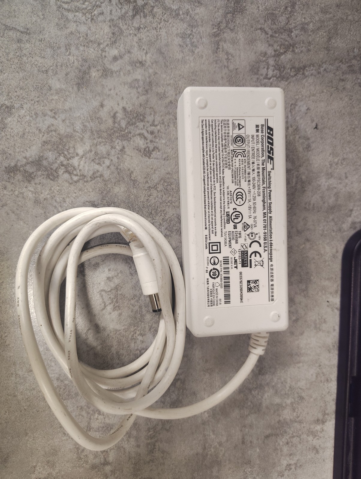 Original OEM BOSE Switching Power Supply Adapter PSC36W-208