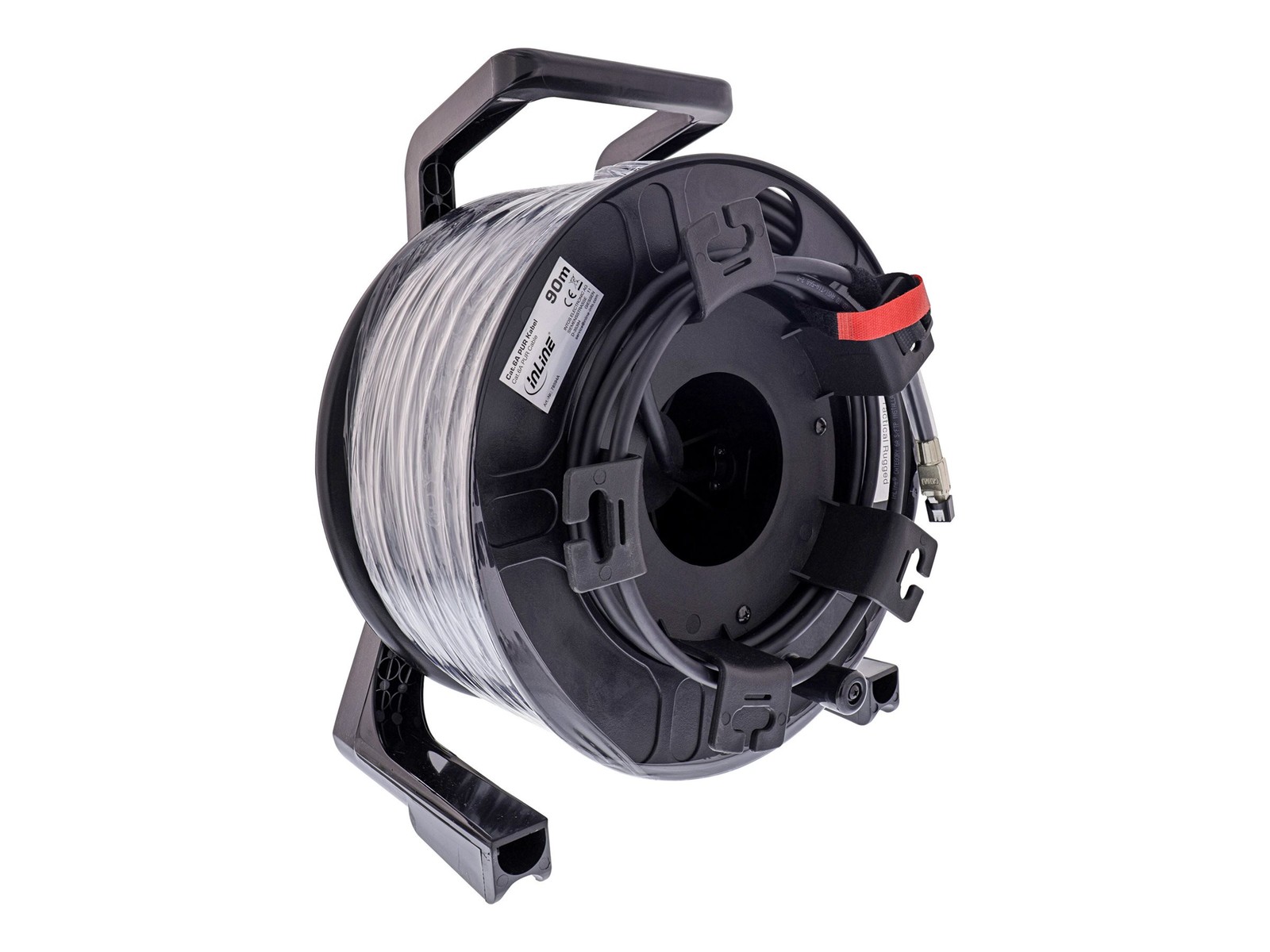 InLine Network cable RJ-45 (M) to RJ-45 (M) 90 m 7.8 mm S/FTP, 78594A