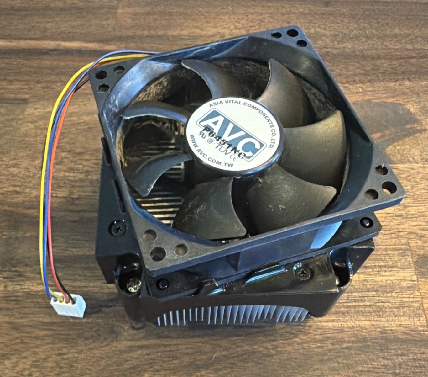 HP MT Desktop Intel Socket 775 (T) CPU Heatsink & AVC 4Wire DA08025R12UPFSR  Fan