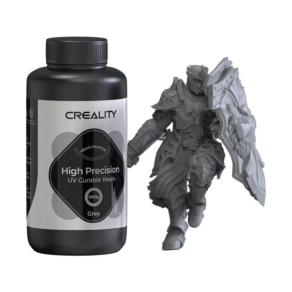Creality 8K Gray Resin 1kg Fast Cure High Precision LCD 3D Printer 405nm UV