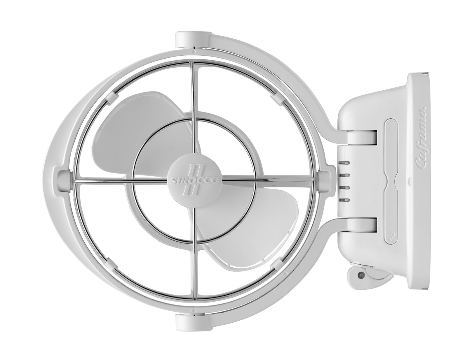 by Caframo, Sirocco Fan, Omni-Directional Gimbal Fan for Boats and RVs, Made
