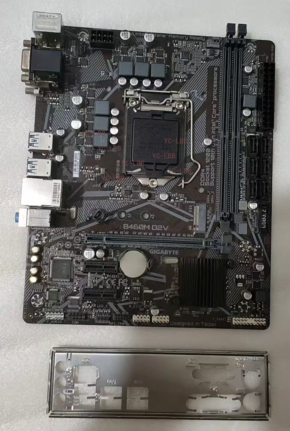 Gigabyte B460M D2V LGA 1200 DDR4 Micro ATX VGA DVI Intel B460 SATA3 10TH Tested
