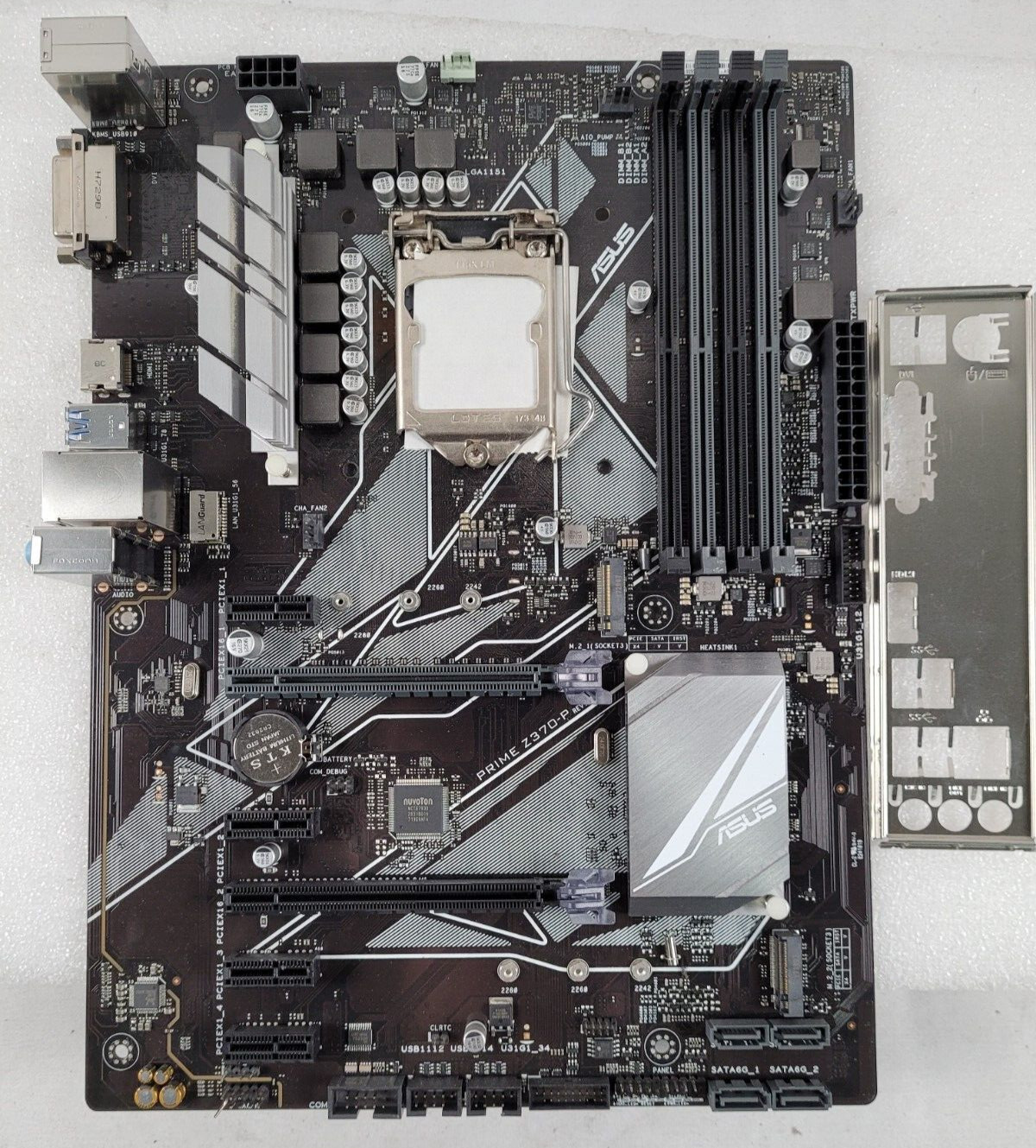ASUS PRIME Z370-P Intel LGA1151 DDR4 ATX Motherboard; Tested