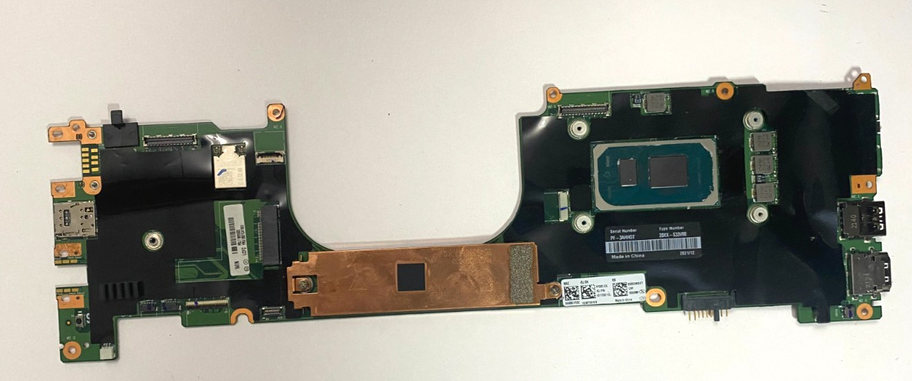 Defective Lenovo ThinkPad X1 Carbon 9th Gen i5-1135G7 2.4GHz 16GB Motherboard