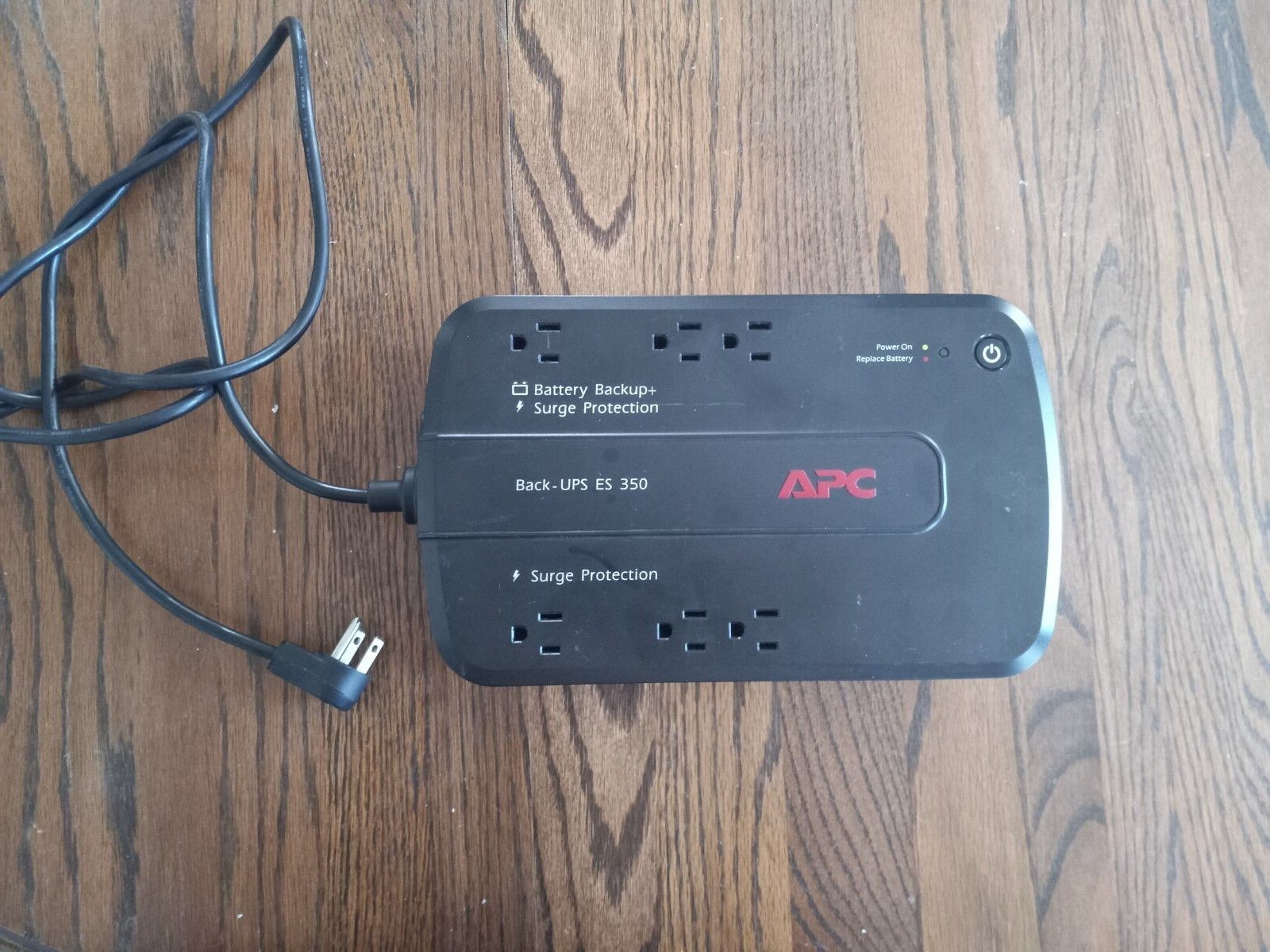 APC BE350G Back-UPS ES 350 Battery Backup System Surge Protection w/ RBC battery