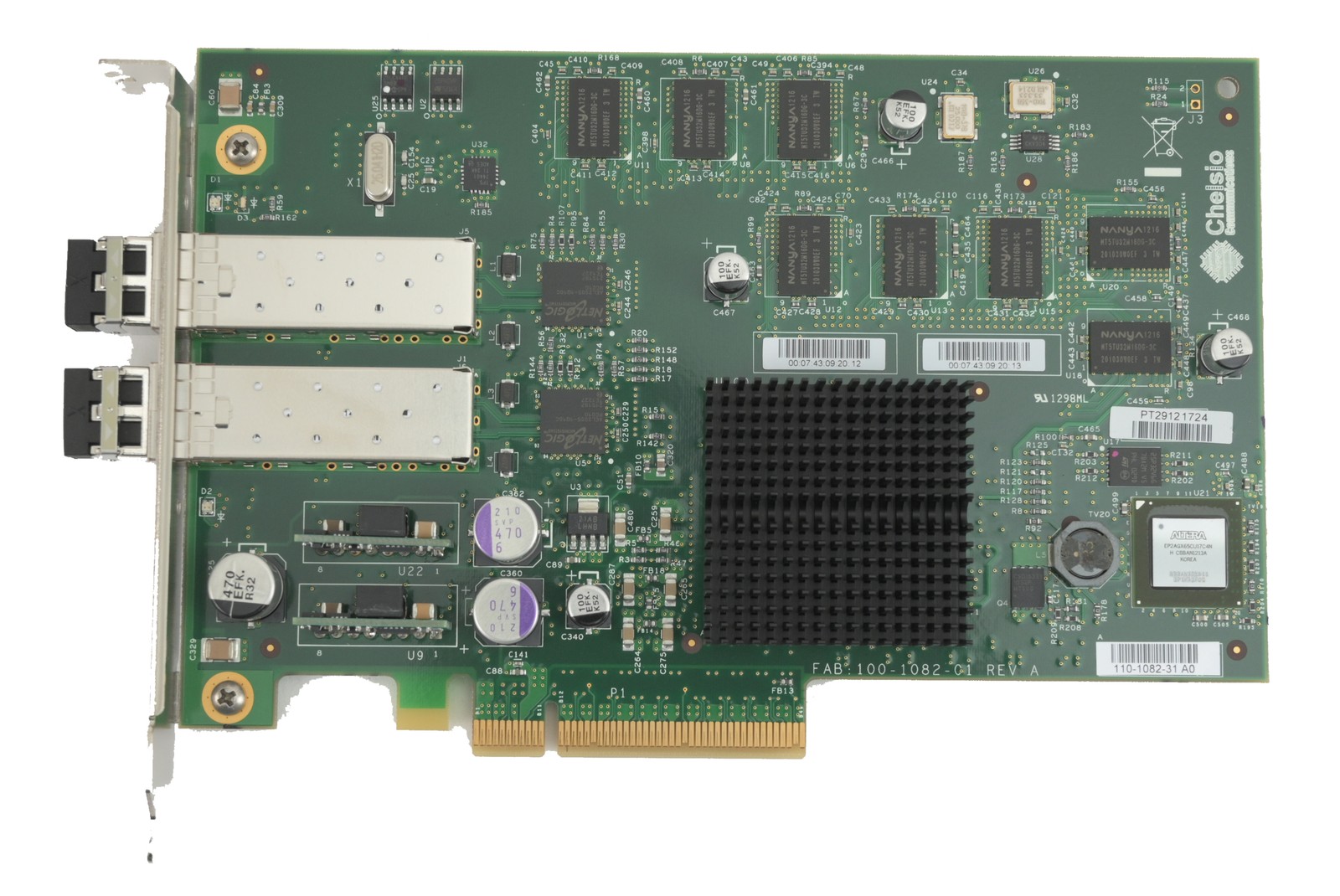 Dell Chelsio S320E-CR ISCSI 2-PORT 10GBE Storage Accelerator Adapter Card 42DV1