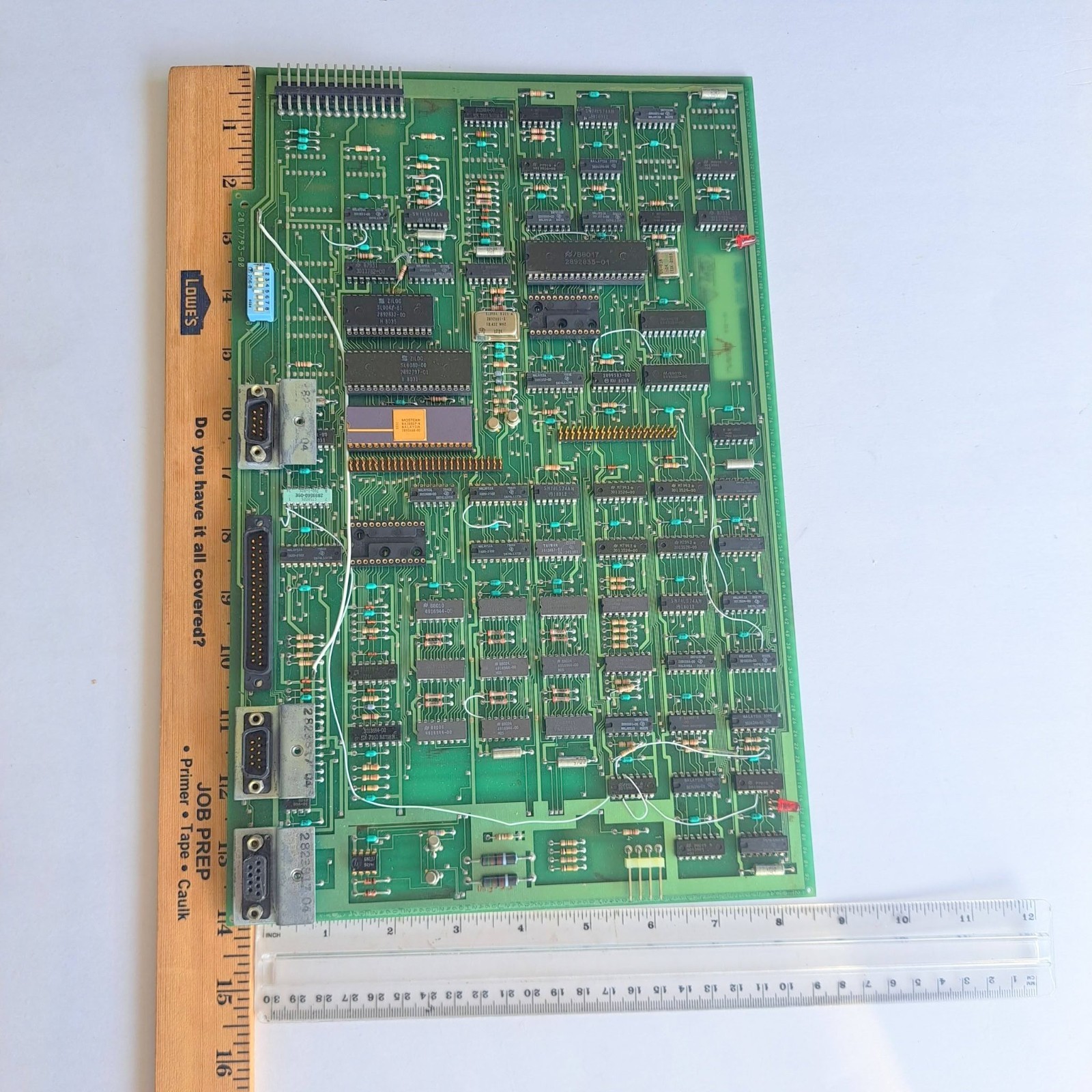  Vintage UNIVAC AIR-VI PCB 2818793-00 Zilog Z80 Mostek MK3880P-4