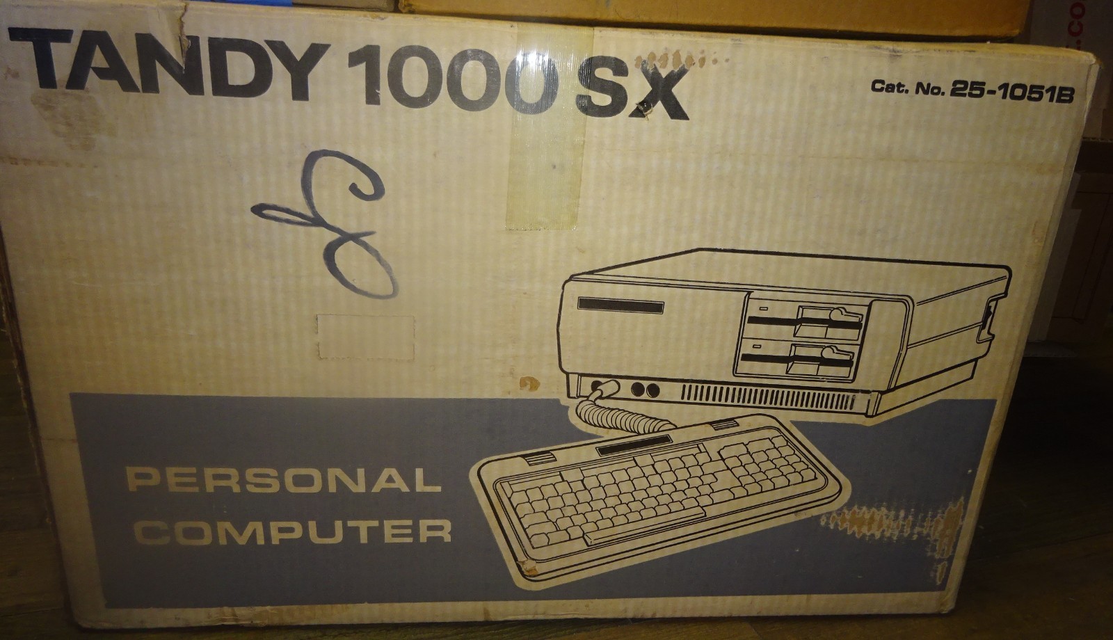 Vintage Tandy 1000SX - 640k DOS 3.2 - CopyiiPC option board add-on