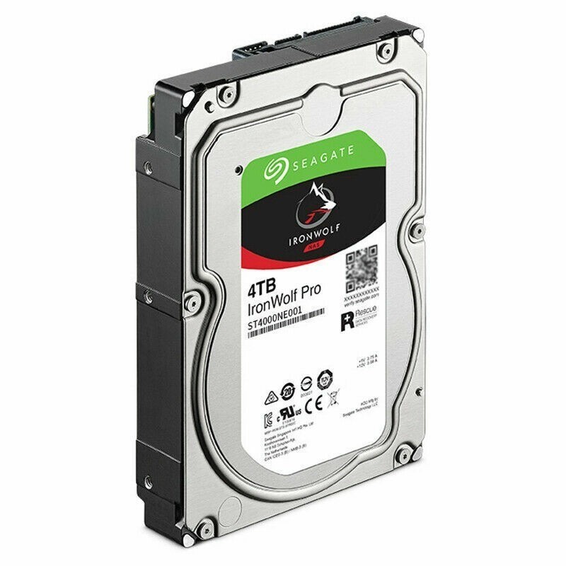 NEW ST4000NE001 Seagate IronWolf Pro 4TB 7200RPM 256MB SATA 3.5" NAS HDD Hard