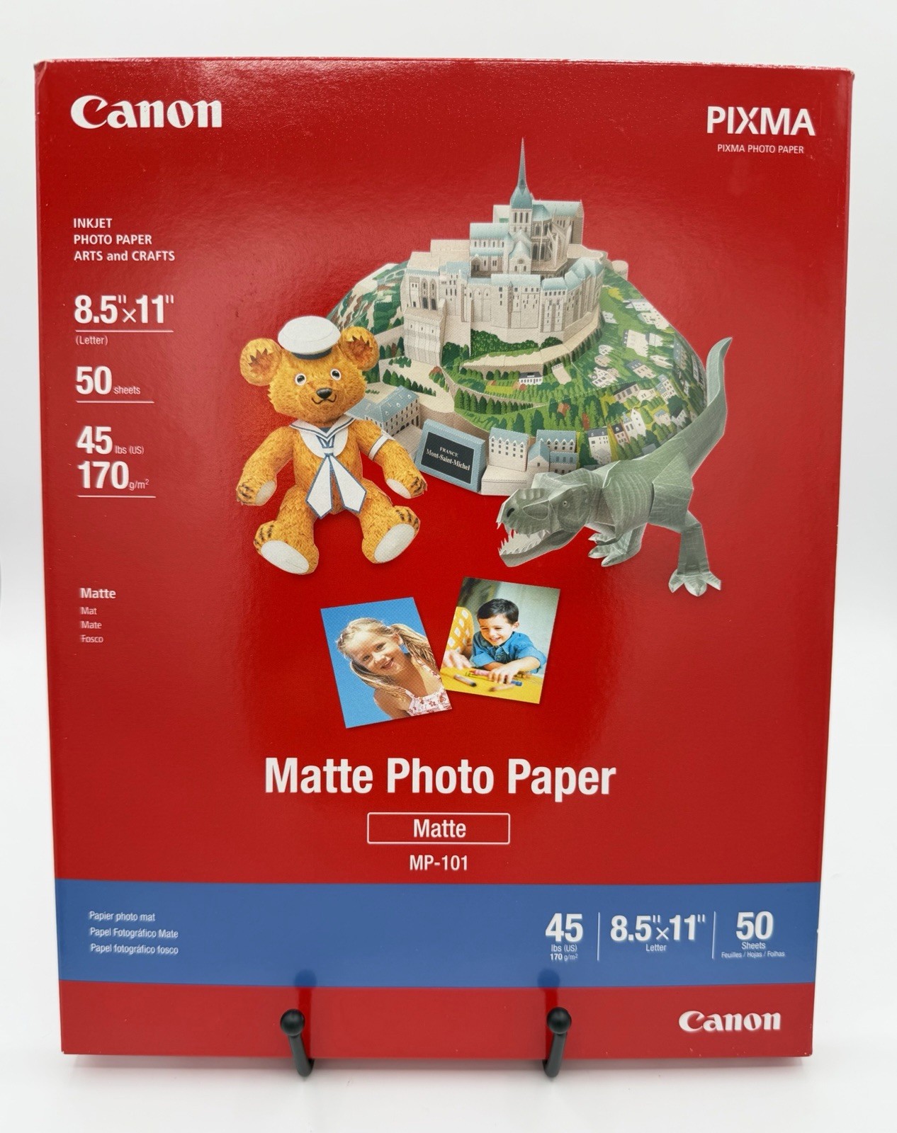 Canon Pixma Matte 8.5" x 11" Photo Paper MP-101 Sealed pkg 50 sheets 45lb NEW