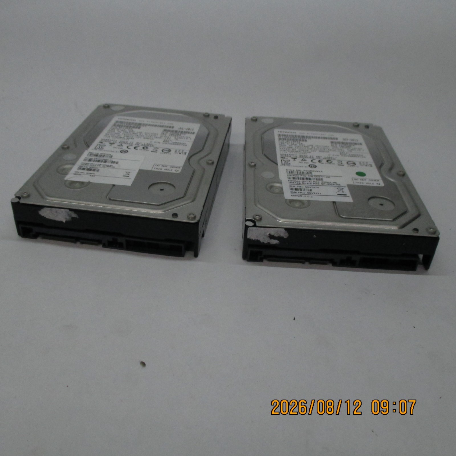LOT-2 HITACHI HUA723030ALA640 OF14044 3TB 7200RPM SATA III 64MB HDD T5-E2