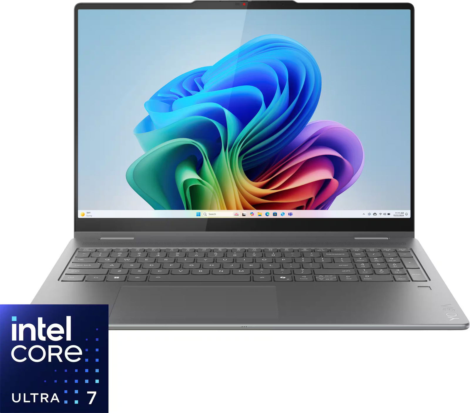 Lenovo - Yoga 7i 2-in-1 16" 2K Touchscreen Laptop - Core Ultra 7 Processor 25...