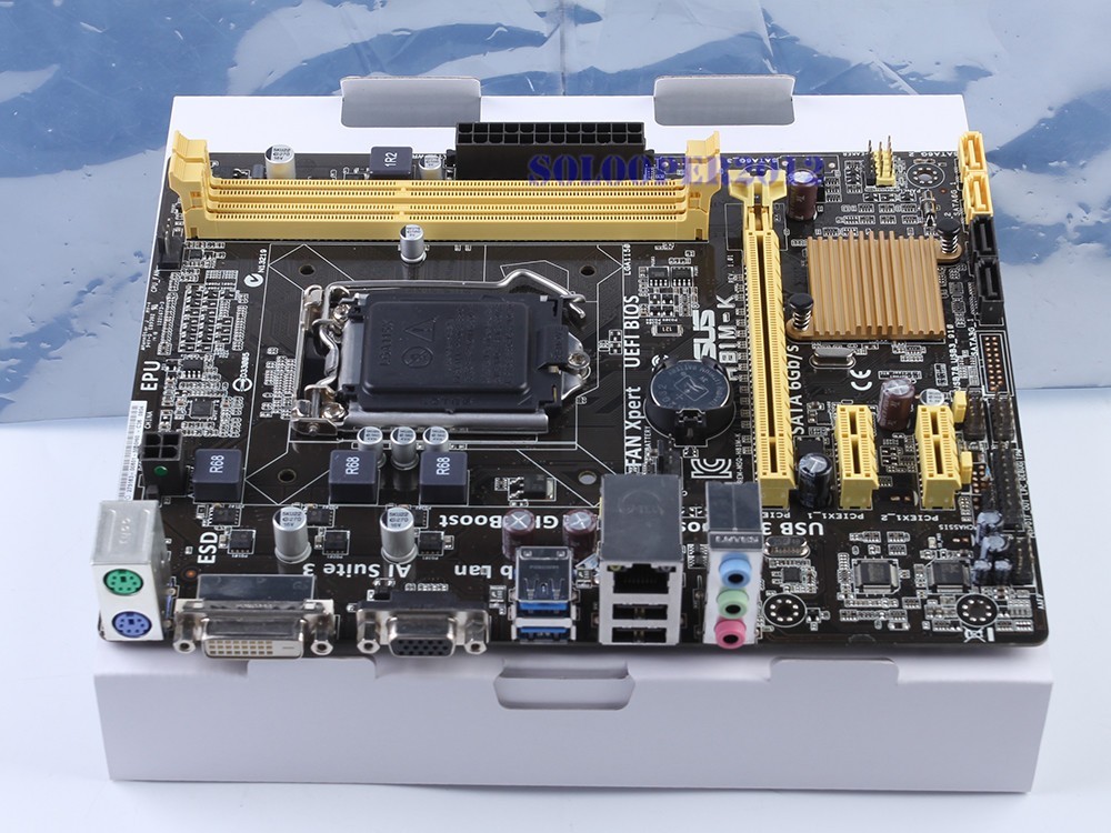 NEW ASUS H81M-K Motherboard Intel H81 LGA 1150 DDR3 DVI VGA USB3.0 SATA 6Gb / s