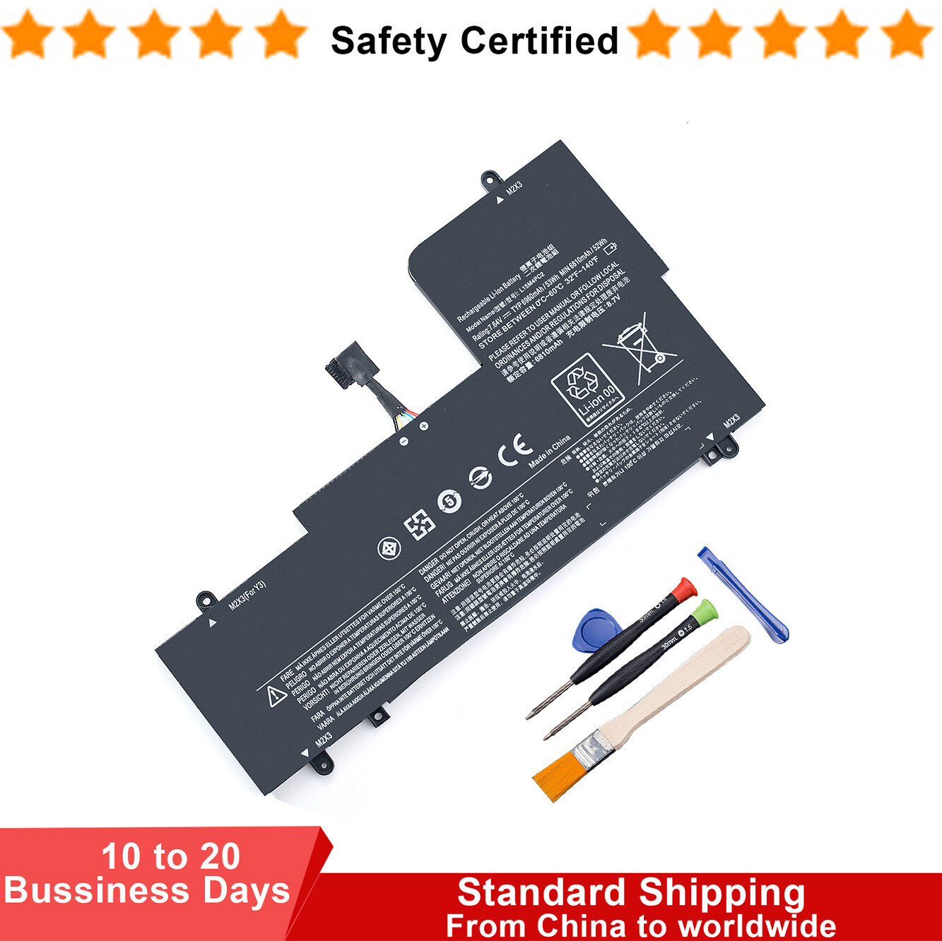 L15M4PC2 L15L4PC2 Battery For Lenovo Ideapad Yoga 710-15ISK 710-14IKB 710-15IKB