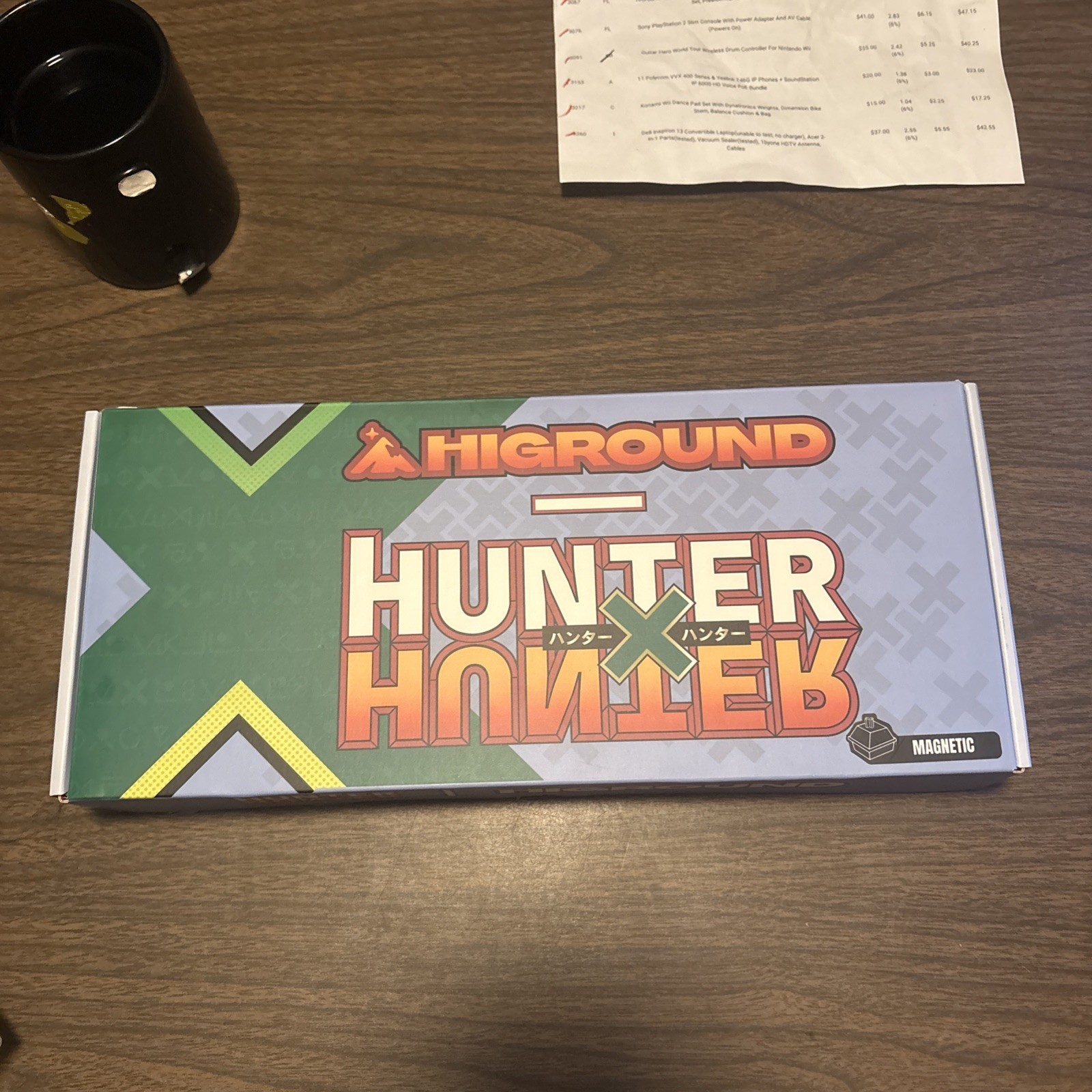 Higround x Hunter x Hunter Killua Basecamp 65HE Keyboard NIB Magnetic