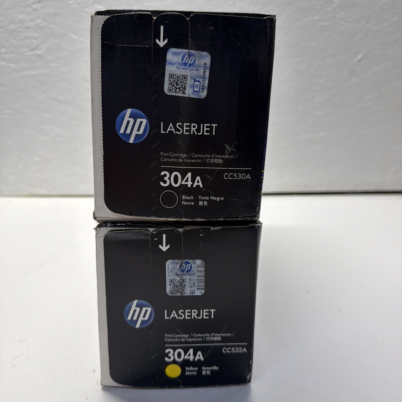 Genuine HP 305A Black And Yellow LaserJet CC530A CC532A