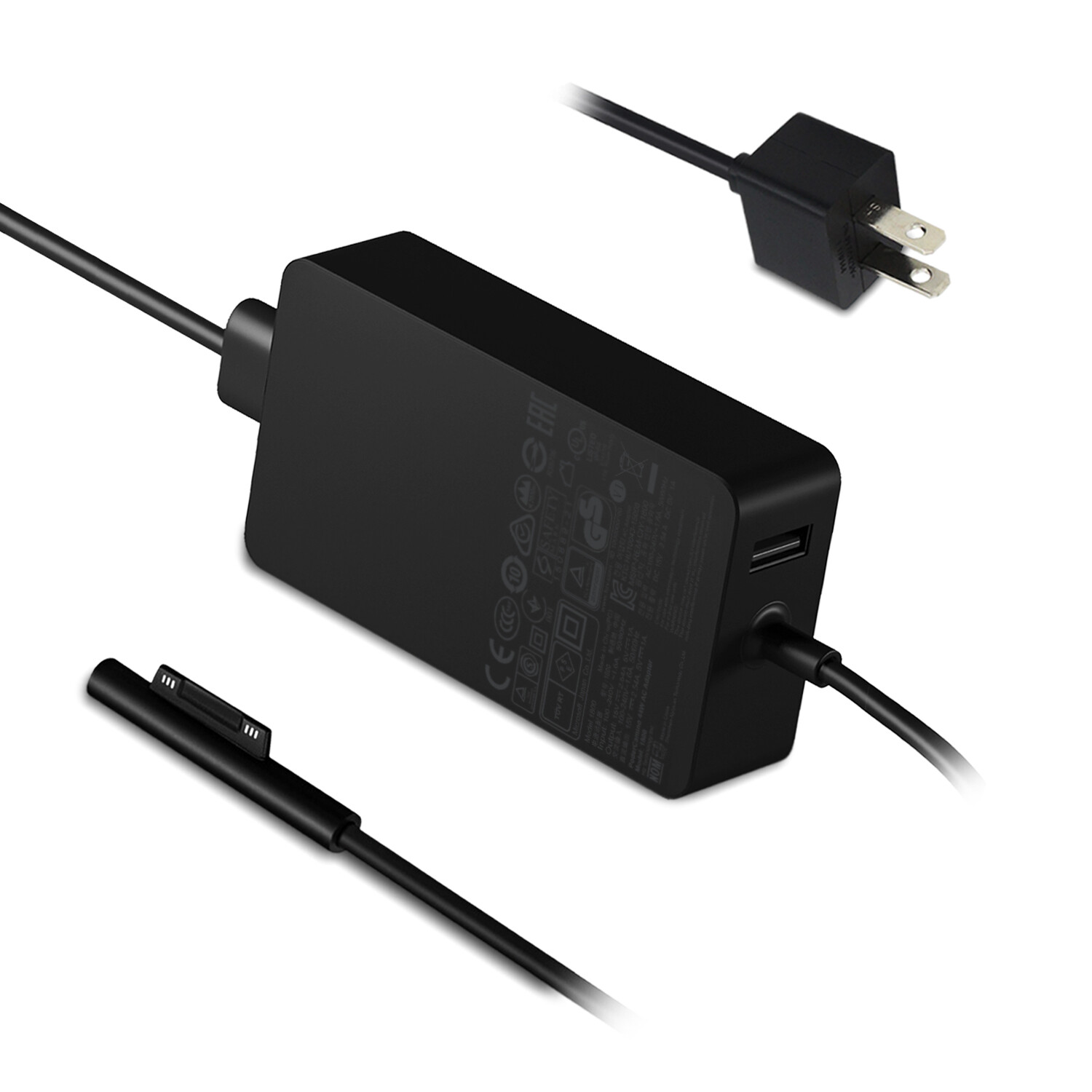 NEW Original Microsoft Surface Book Pro 7 6 5 4 65W 15V 4A AC Power Adapter 1706