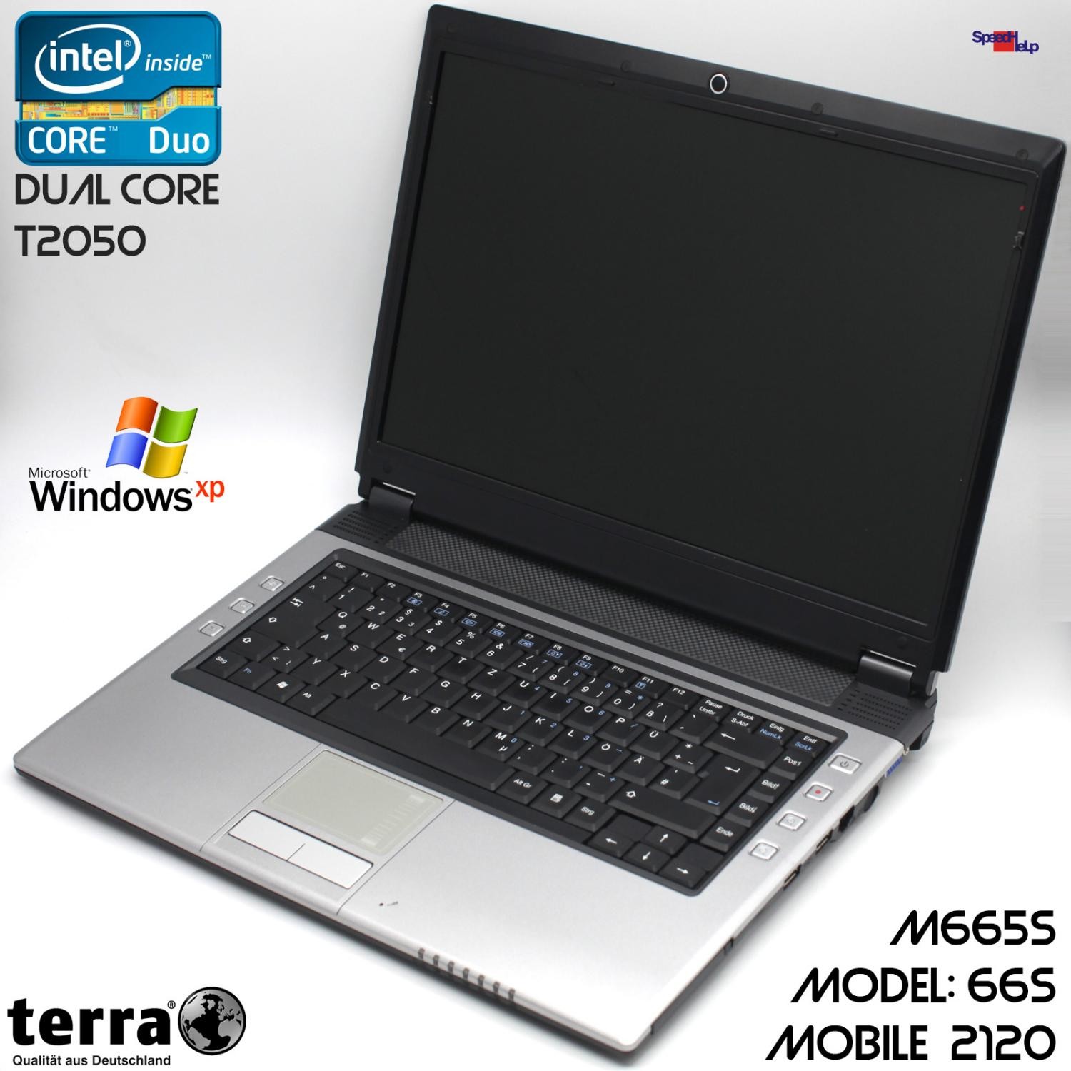 TERRA Mobile 2120 CLEVO M66S M665S Notebook Laptop 80GB DVDRW Windows XP