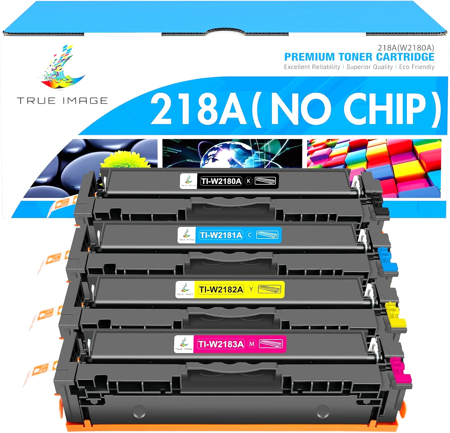 218A Toner Cartridge for HP Color LaserJet Pro 3201 & 3301 Series Printers