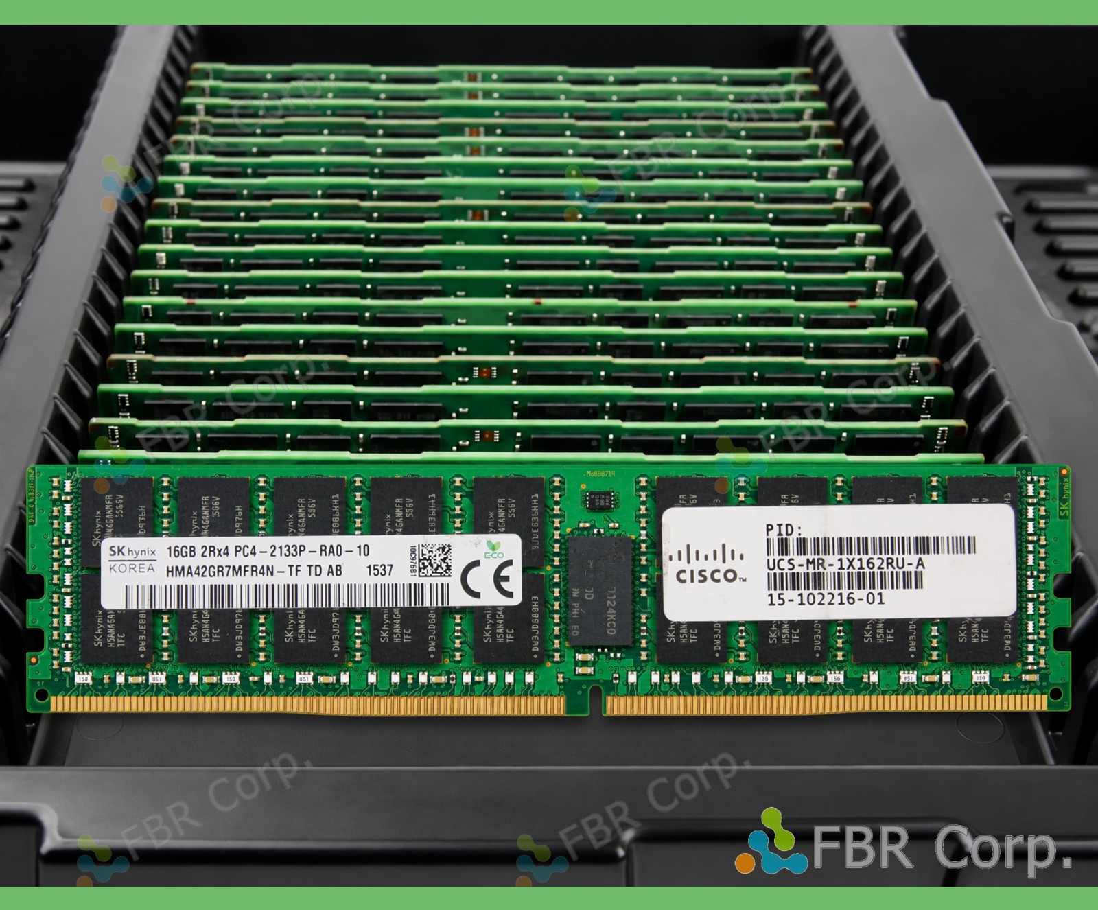 Grade A SK Hynix Cisco 16GB PC4-2133P DDR4 2Rx4 RDIMM RAM HMA42GR7MFR4N-TF LOT