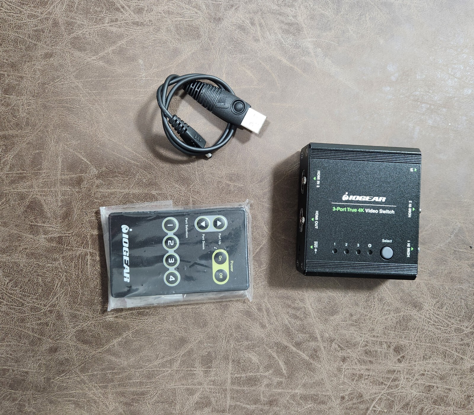 IOGEAR 3-Port True 4K Switch with HDMI Connection GHSW8431, tried once