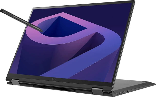 LG gram 2022 16T90Q 2-in-1 Tablet 16 in IPS Display Intel Evo i7 1260P 16GB RAM