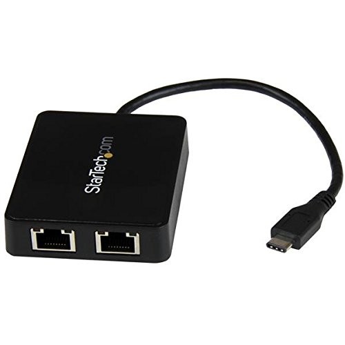 StarTech US1GC301AU2R USB-C Dual Gigabit Ethernet Adapter