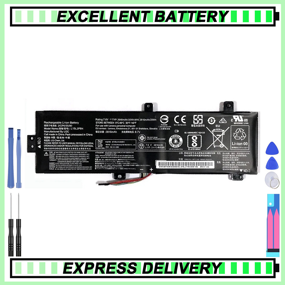 L15L2PB4 Battery For Lenovo IdeaPad L15C2PB7 L15M2PB3 L15L2PB2 L15M2PB4
