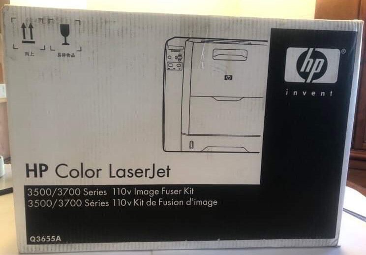 HP Q3655A For HP 3500 3700 Image Fuser Kit Genuine OEM