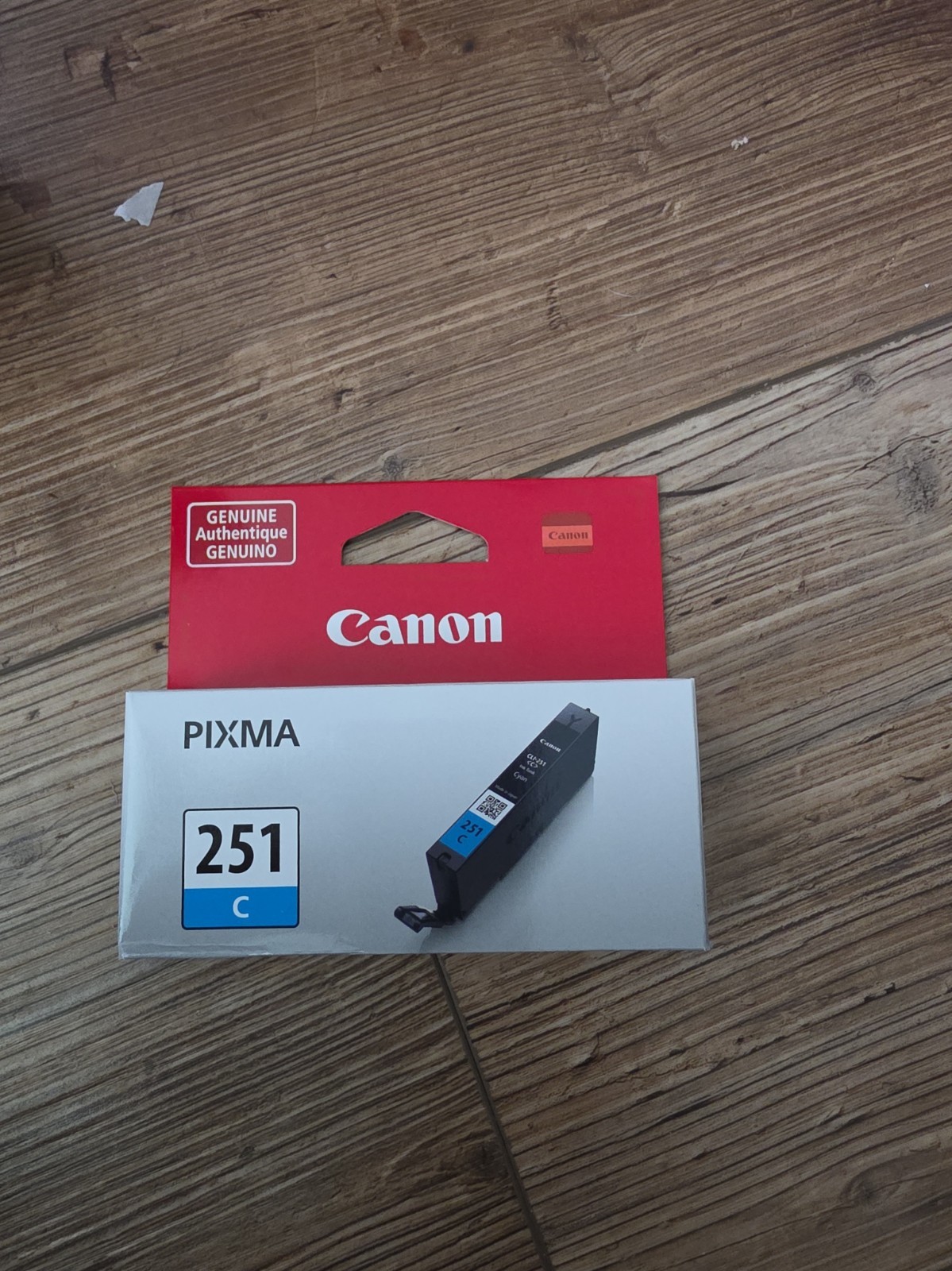 Genuine Canon CLI-251C 6514B001 Cyan Ink Cartridge PIXMA MG5420/5422/5500/5520