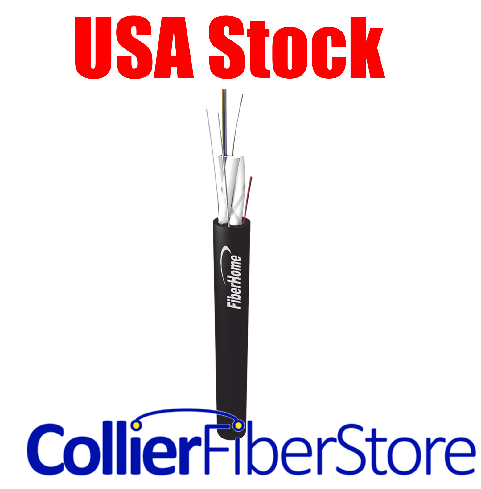 4 KM Mini ADSS Areal Optical Bulk Fiber, SM, 72 Cores *USA Stock* Fiberhome