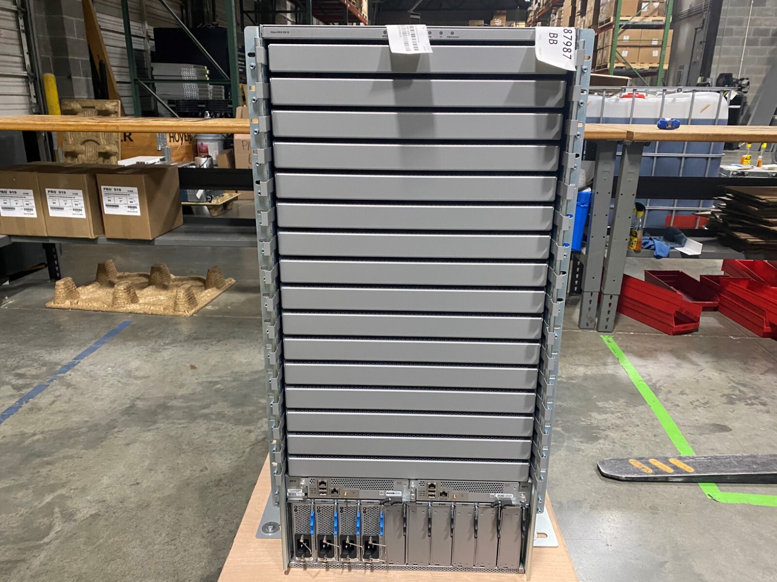 Cisco NCS-5516 NCS5500 16 Slot Configured Chassis Loaded Fabs/Sc/Power/Fan