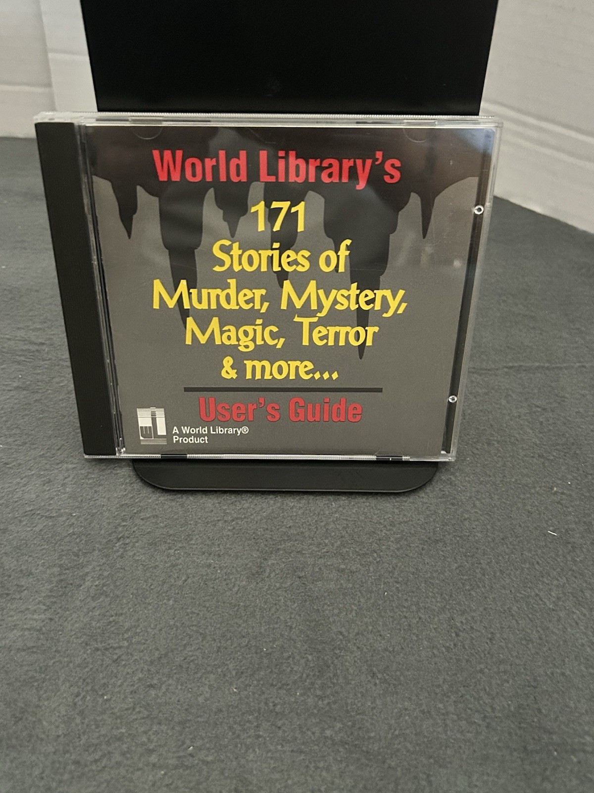 World Library 171 Stories Murder Mystery Magic Terror & More VTG CD-ROM Rare