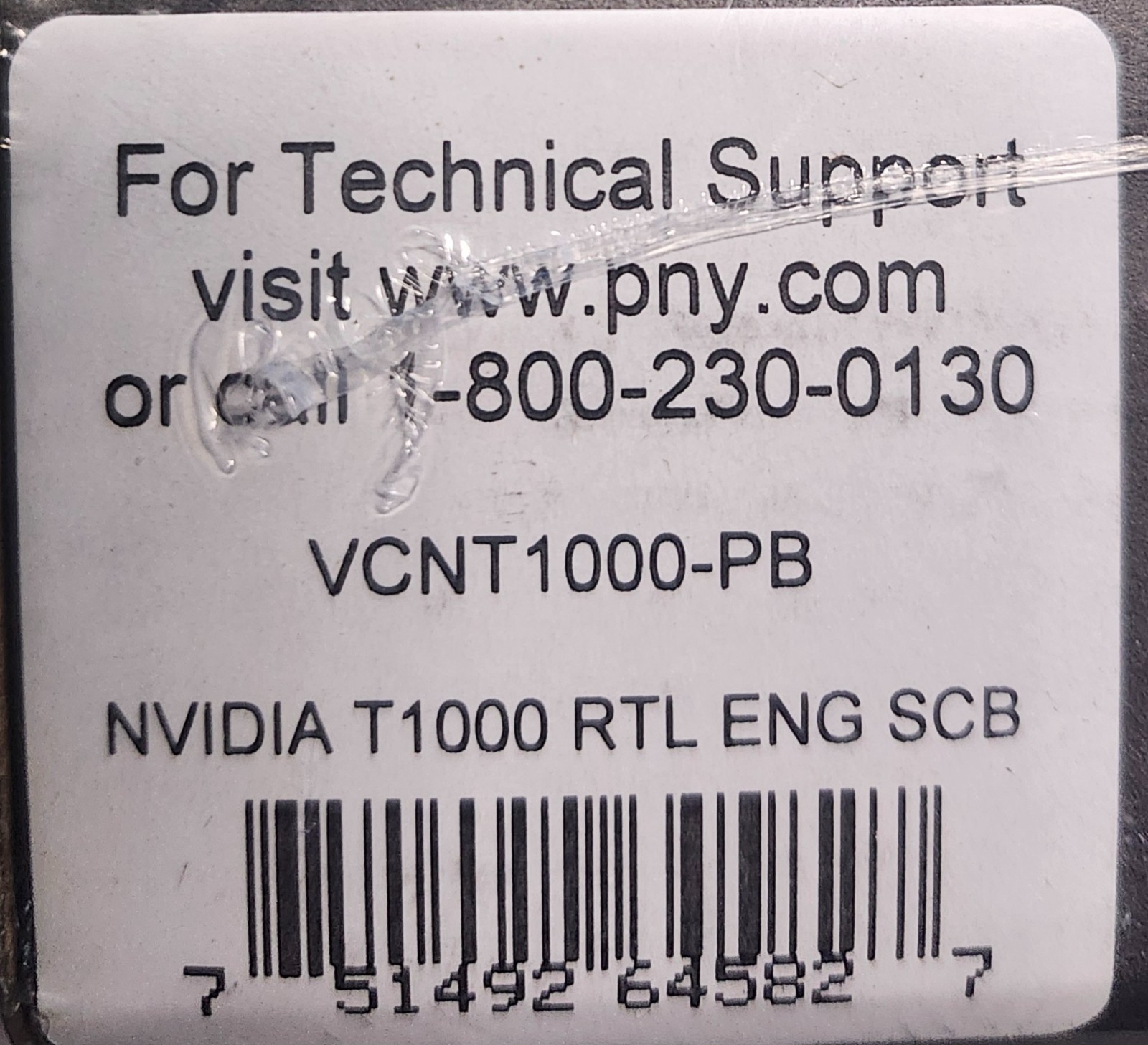 PNY NVIDIA T1000 4GB GDDR6 workstation Graphics Card VCNT1000-PB-Brand New Seale