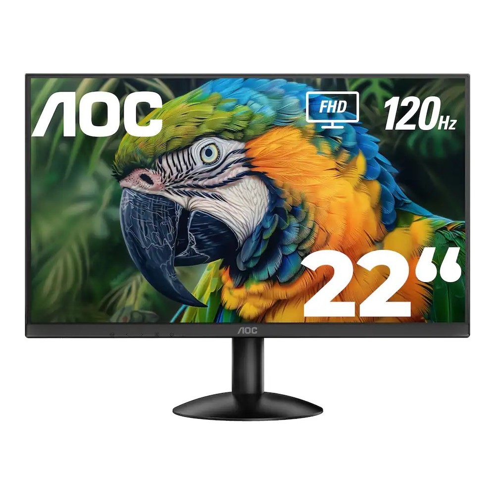 AOC 22B30HM2 22 inch Gaming Monitor Full HD 1920x1080 100Hz with VESA Mount