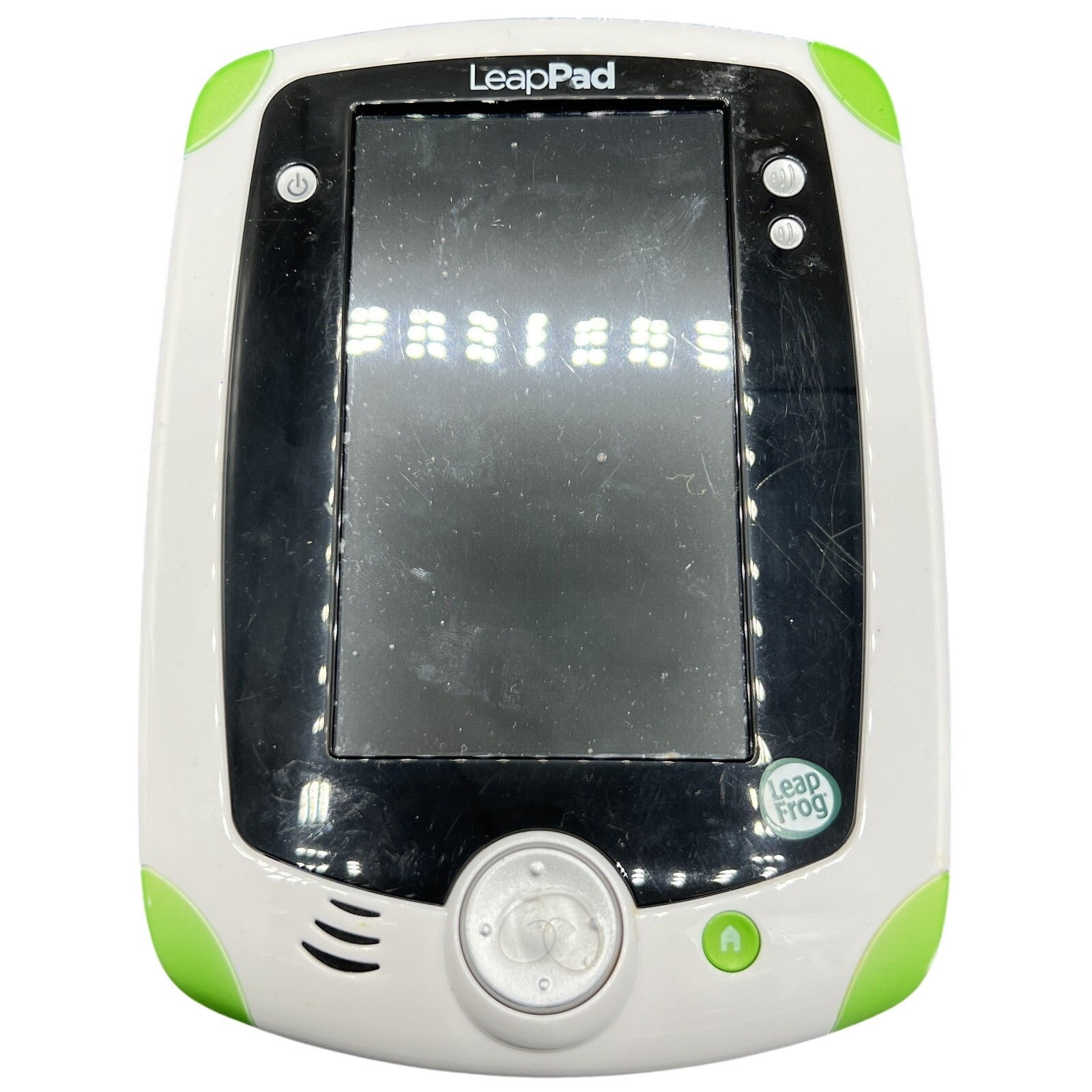 🎮LeapFrog LeapPad Tablet Neon Green w Case Retro 2010s Kids Tech Set no charger
