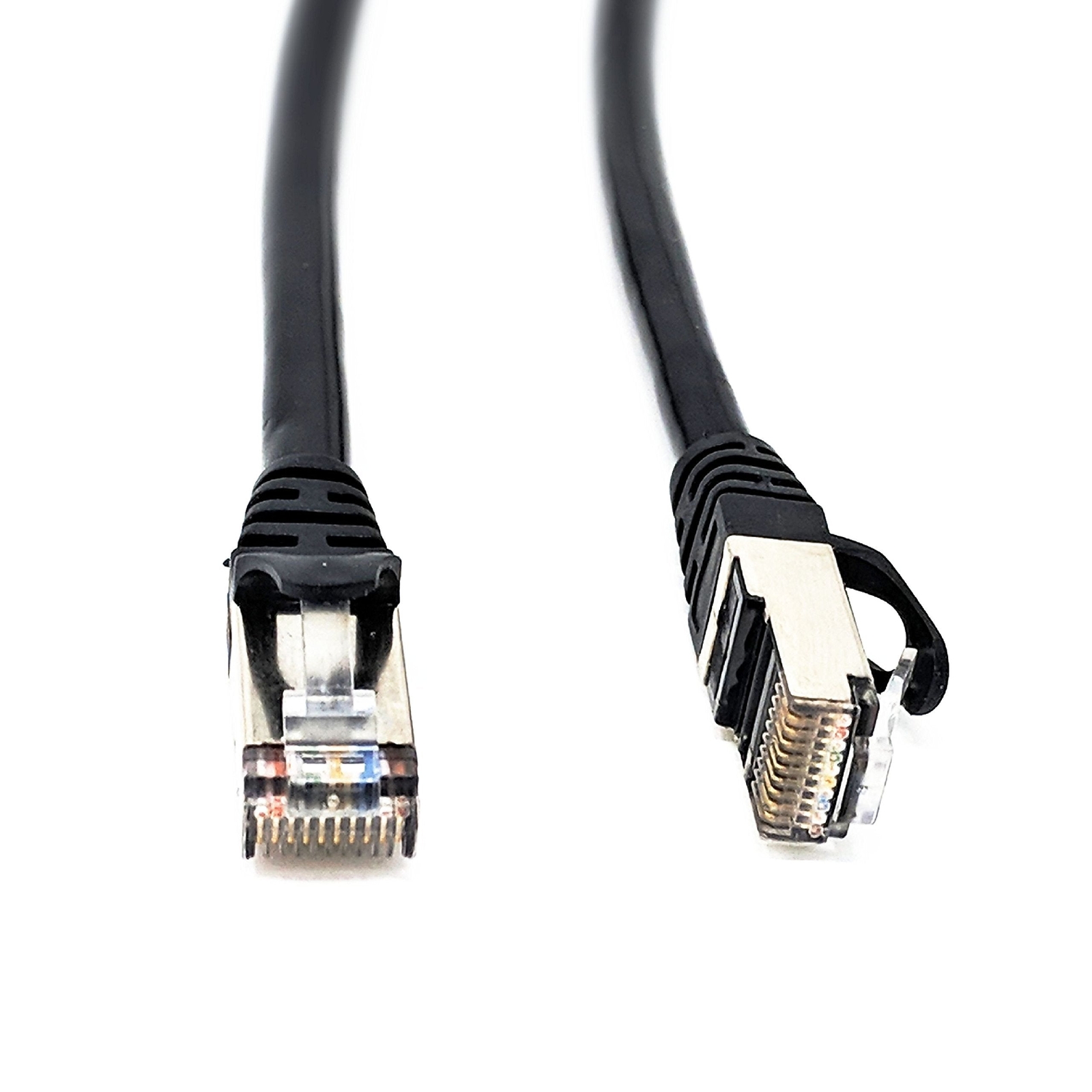 Rj50 10p10c Sftp Cat5 M/M Cable With Shielded Connectors Black 5M Audio Video