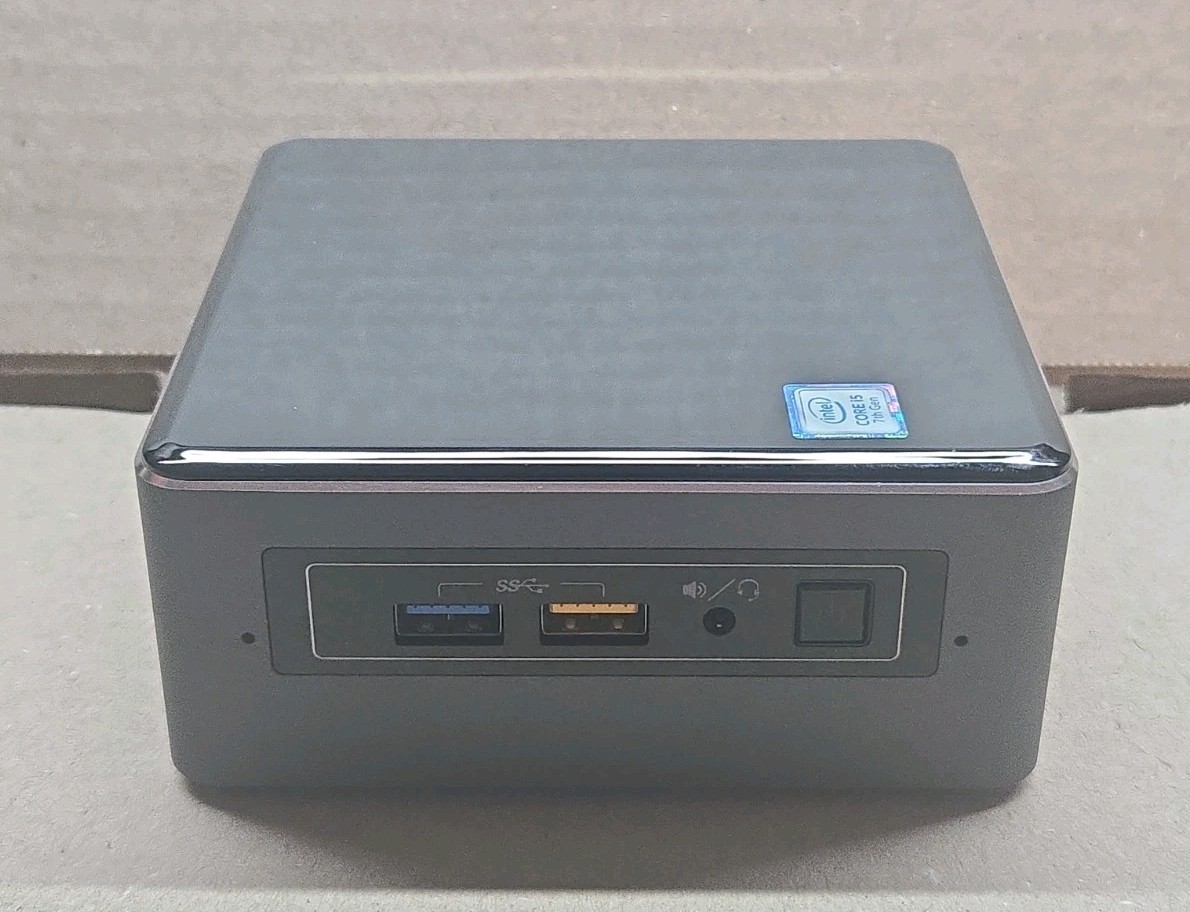 Intel NUC NUC7i5BNH Mini PC, Intel Core i5-7260U, 16GB RAM, 500GB SSD, Win11P