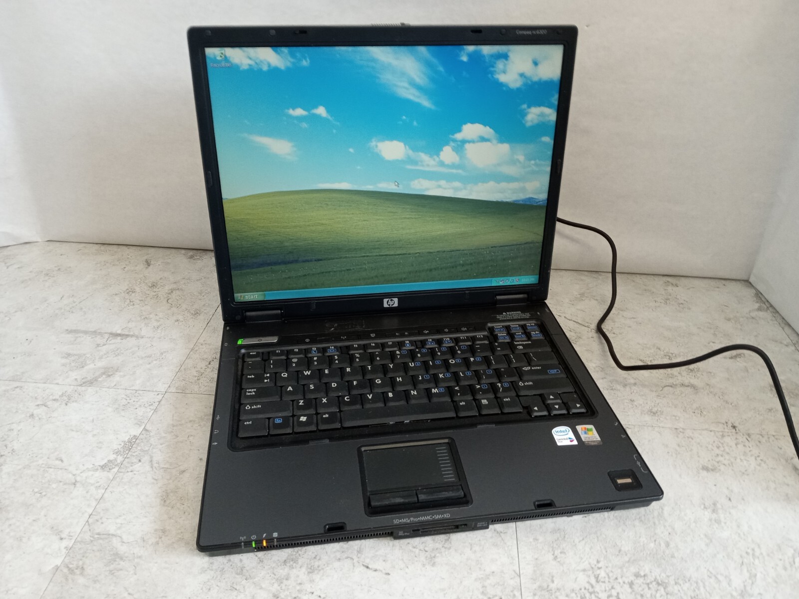 HP Compaq nc6320 15" Laptop Intel Core Duo 2GB RAM 80GB HDD Win XP *READ* -RR