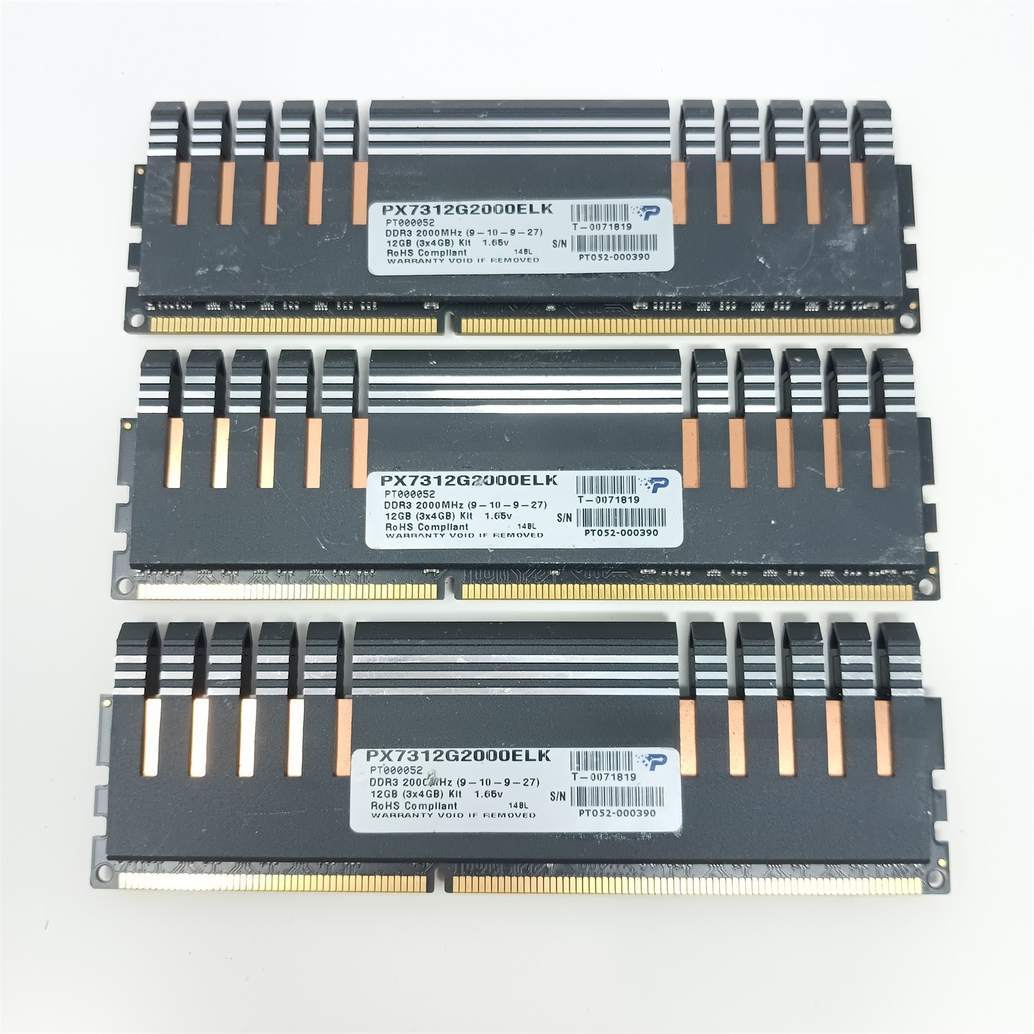 Patriot Viper Xtreme 12GB (3x4GB) DDR3 2000MHz PC3-16000 RAM PX7312G2000ELK