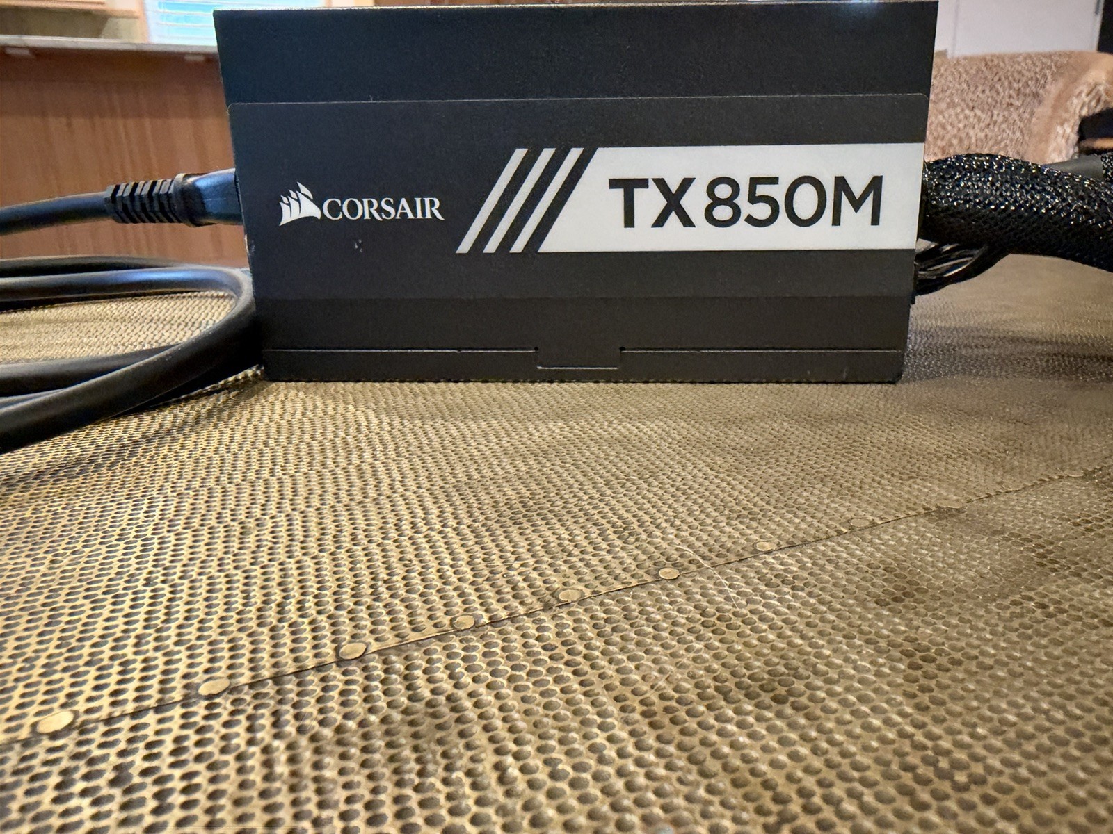 Corsair TX850M 850W 80 Plus Gold Semi-Modular Power Supply PSU, W/ Cables & Cord