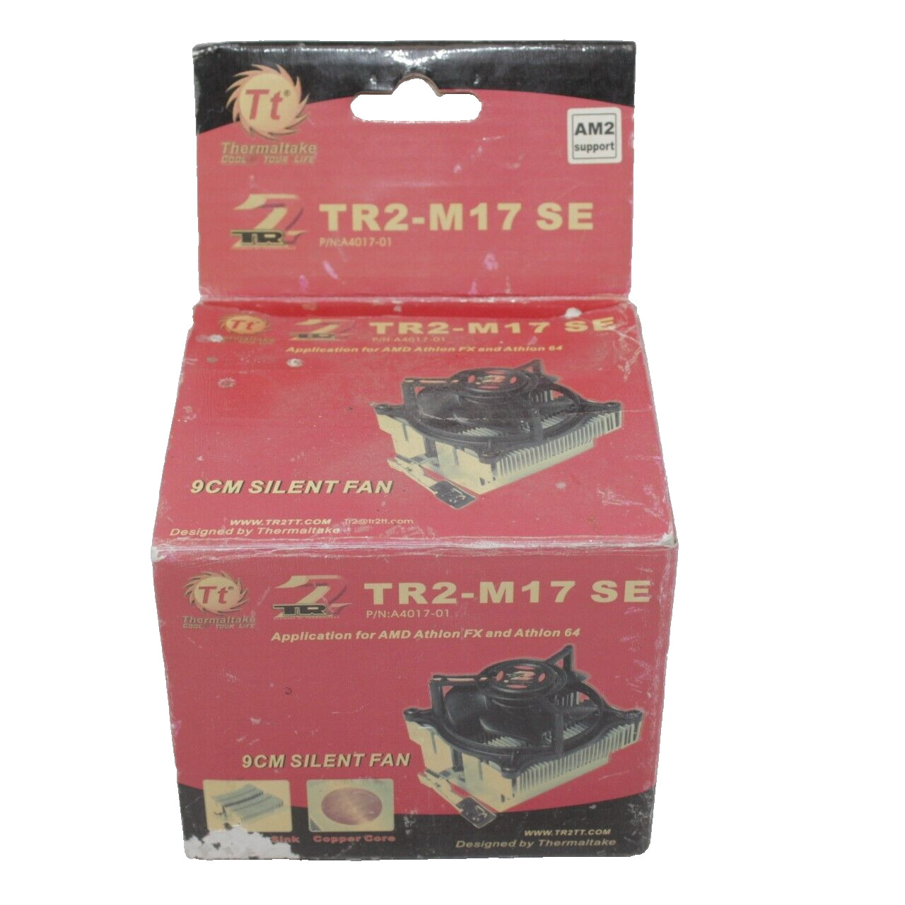 Thermaltake 9cm Silent Cooling Fan w/Heat Sink TR2-M17 SE For AMD New Open Box