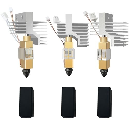3PK Ceramic Hotend Kit: 0.2/0.4/0.6MM for Centauri Carbon 2