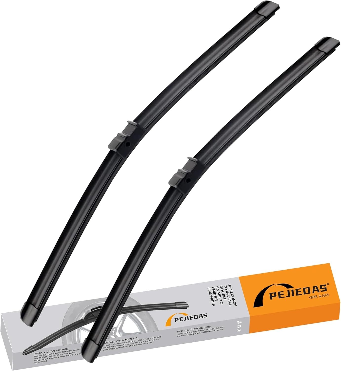 2 x OEM Quality Wiper Blades for BMW X3 2011-2017 BMW X4 2015-2018, OE Genuine 