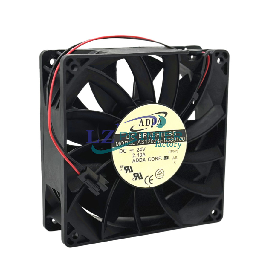 New fit for ADDA AS12024HB389100 12038 DC24V 2.10A high air volume cooling fan