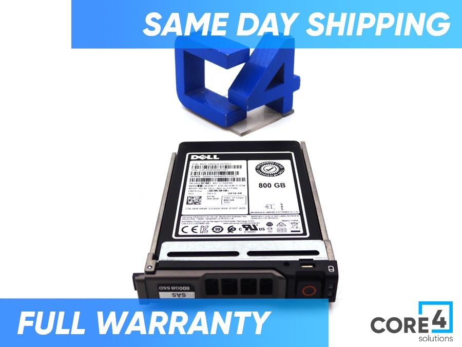 DELL HF06W 800GB SAS 12GBPS 2.5 SSD